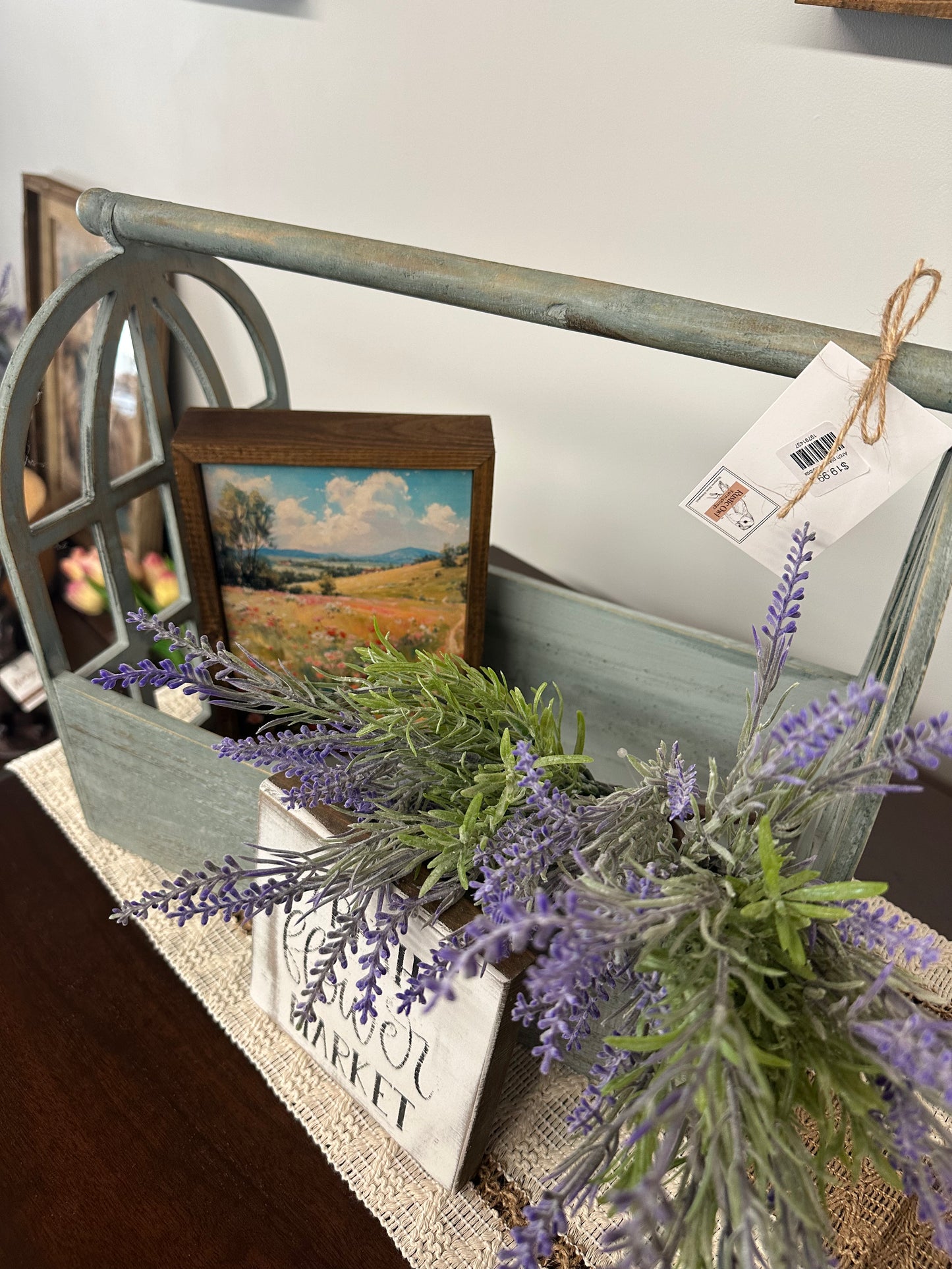 Arch planter/toolbox