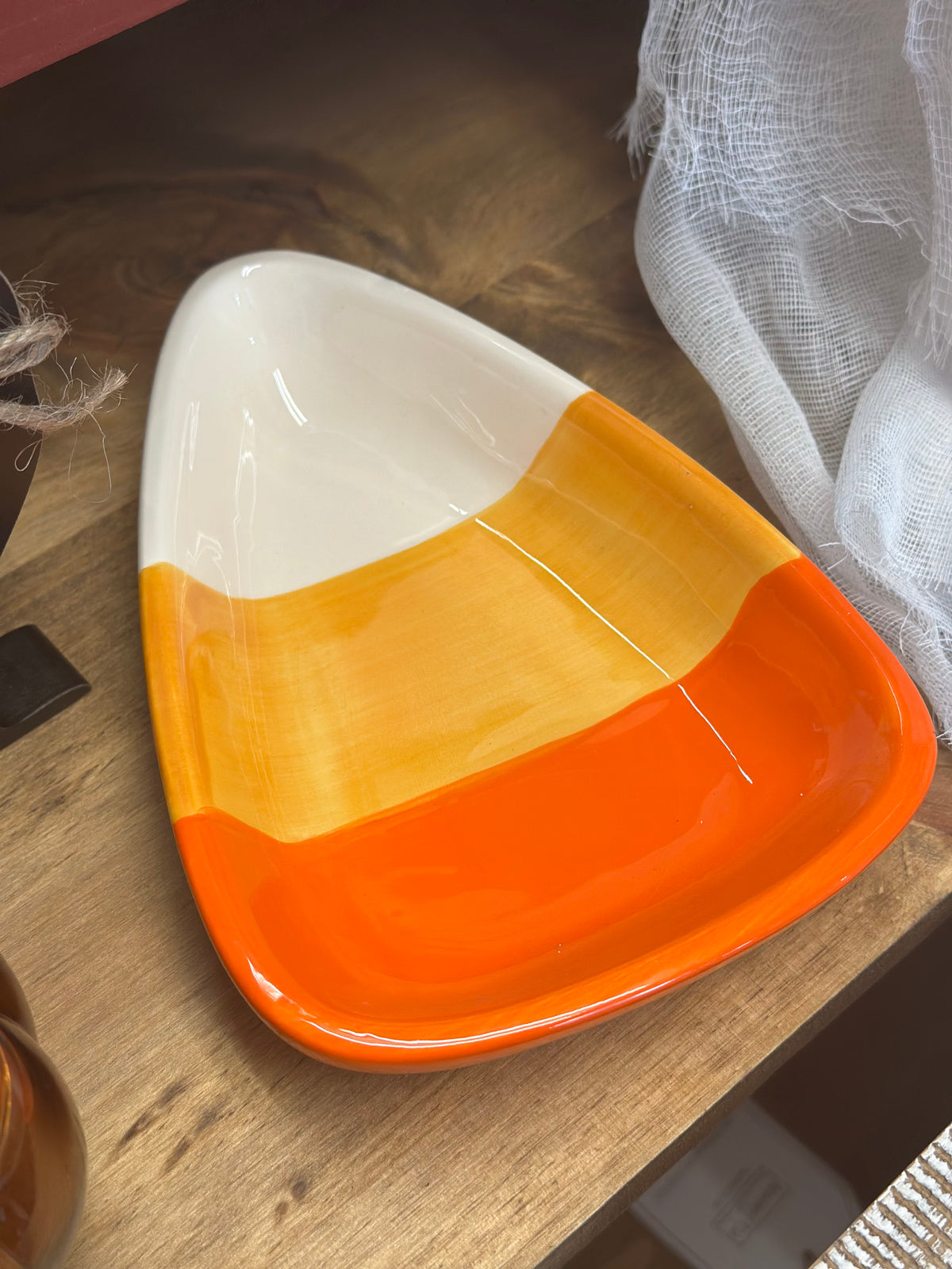 Candy Corn Dish