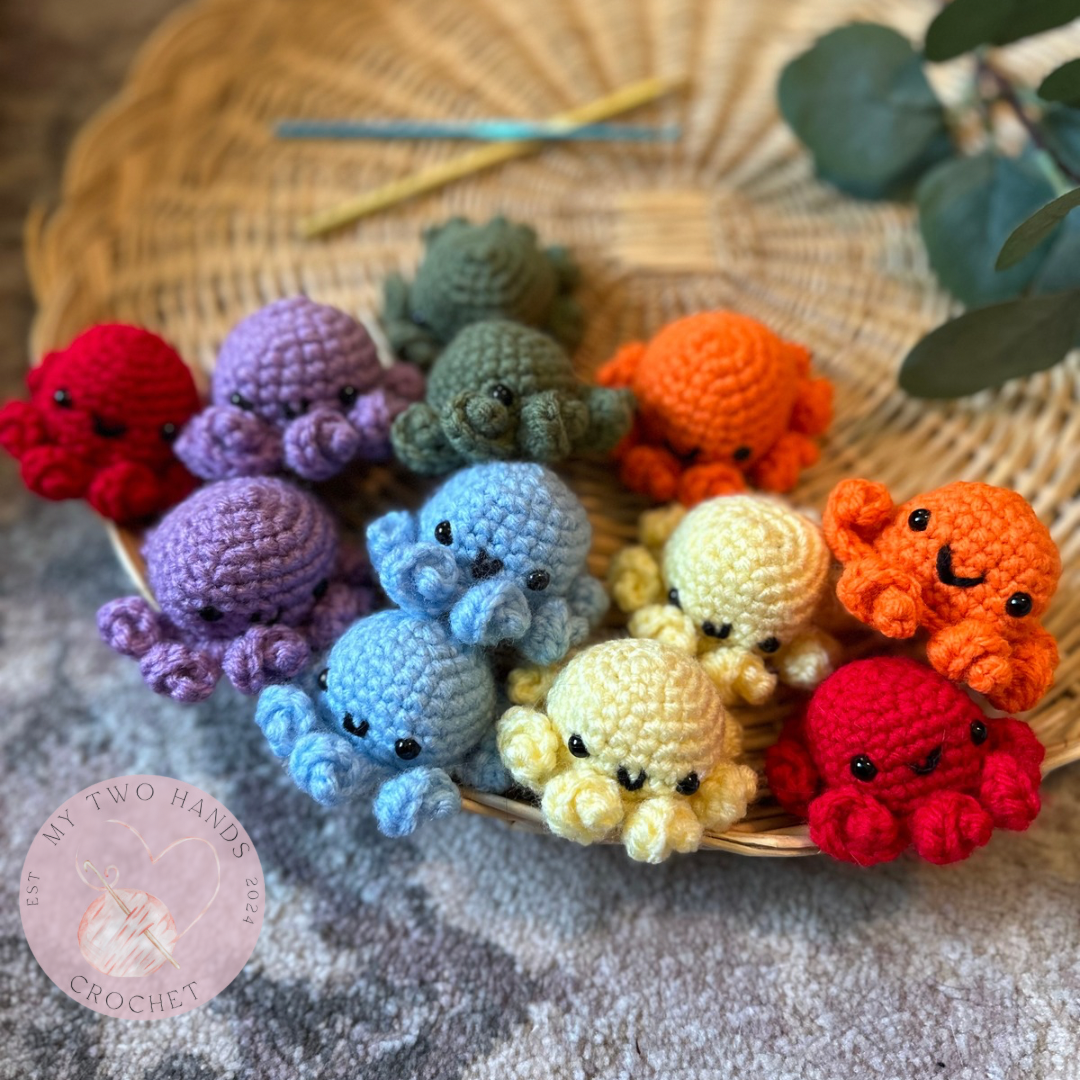 Crochet Octopus, Assorted