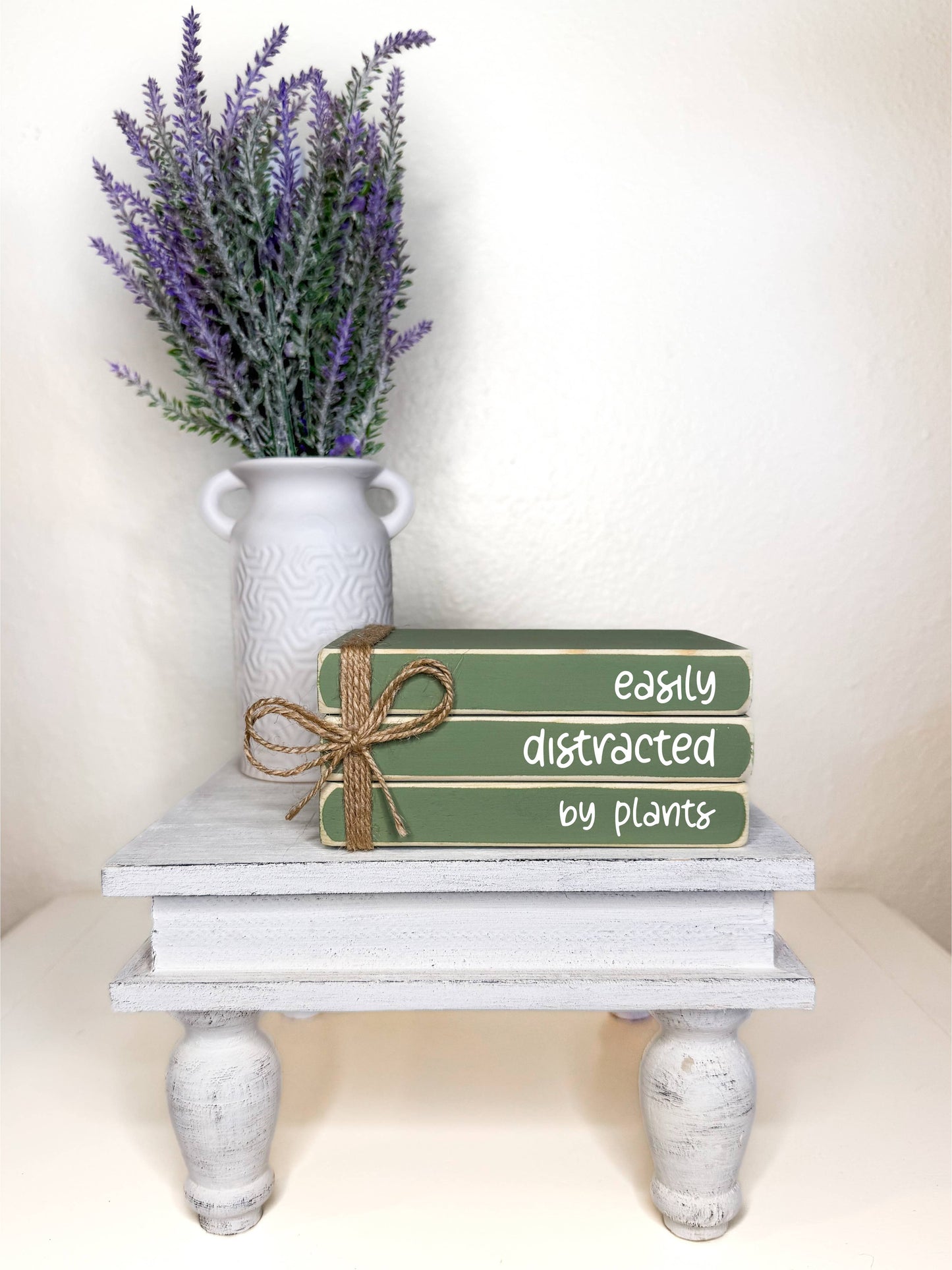 Distracted by Plants Book Stack