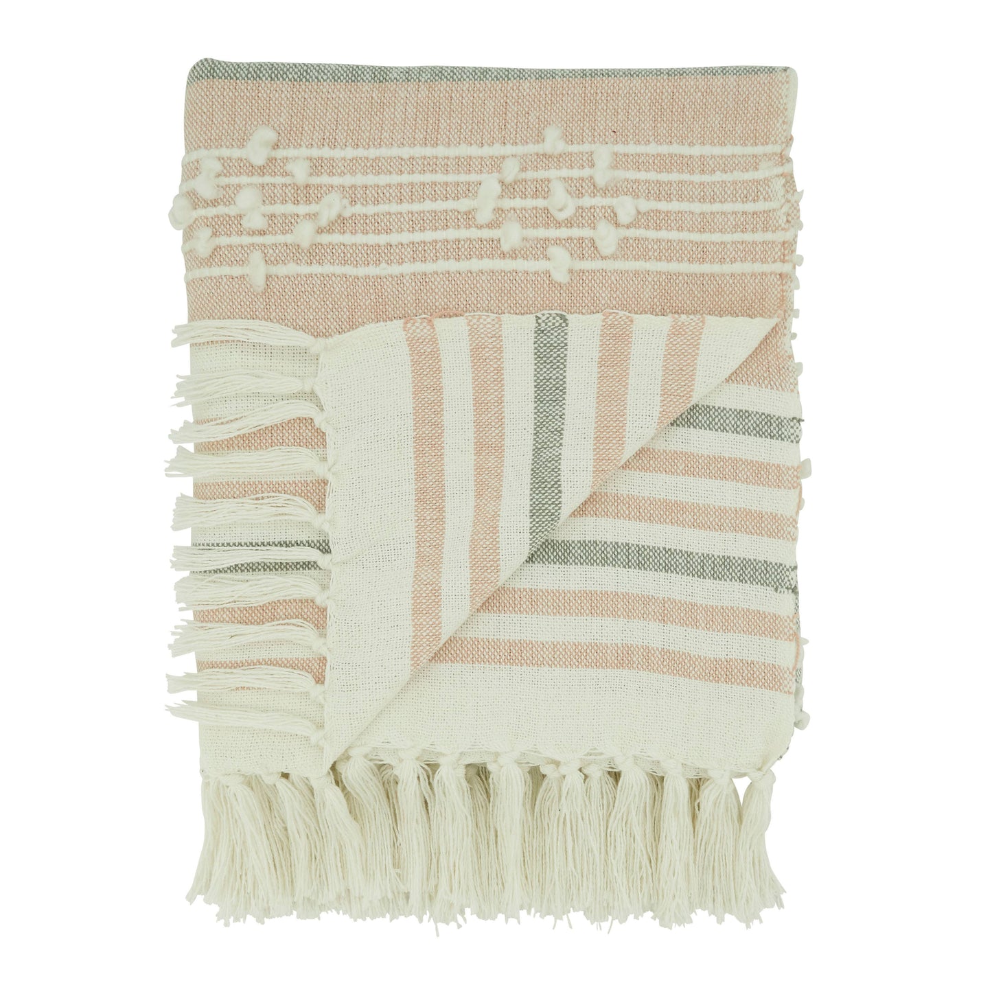 Stripe Throw - Pastel Tones
