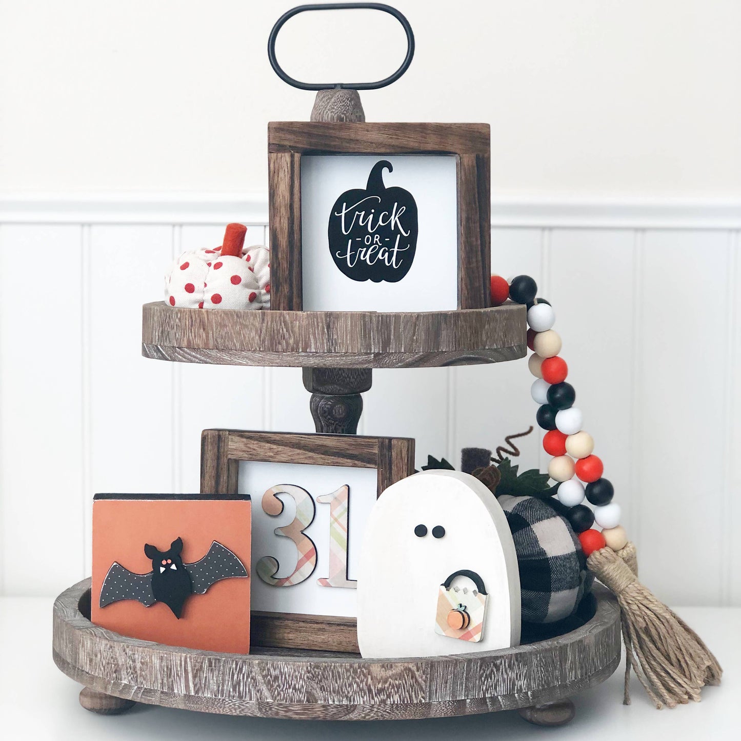 Foundations Decor Tiered Tray - Antique Finish, Round 15"