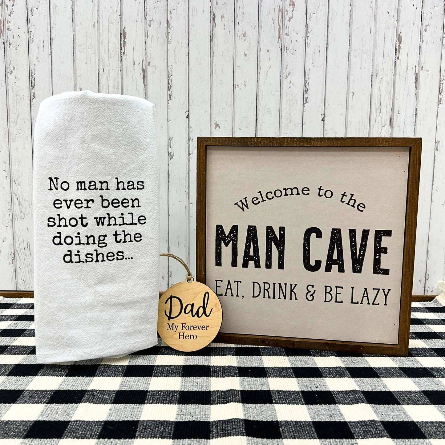 No Man Has Ever Been Shot While Doing The 16x24 Hand Towel