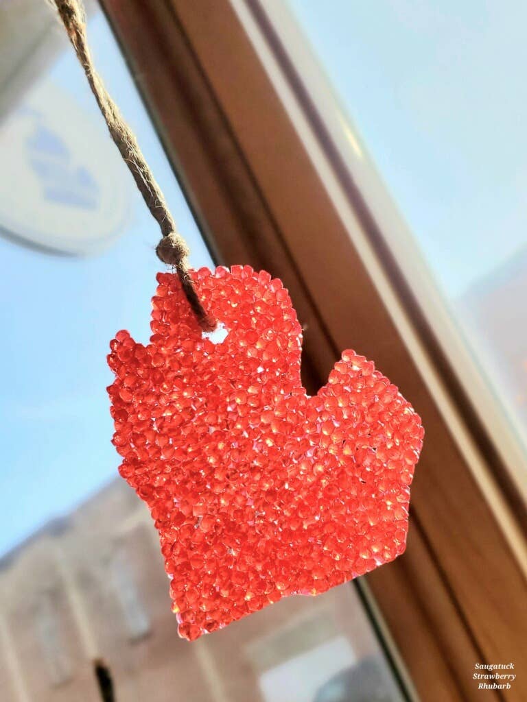 Hanging Air Freshener - Saugatuck Strawberry Rhubarb