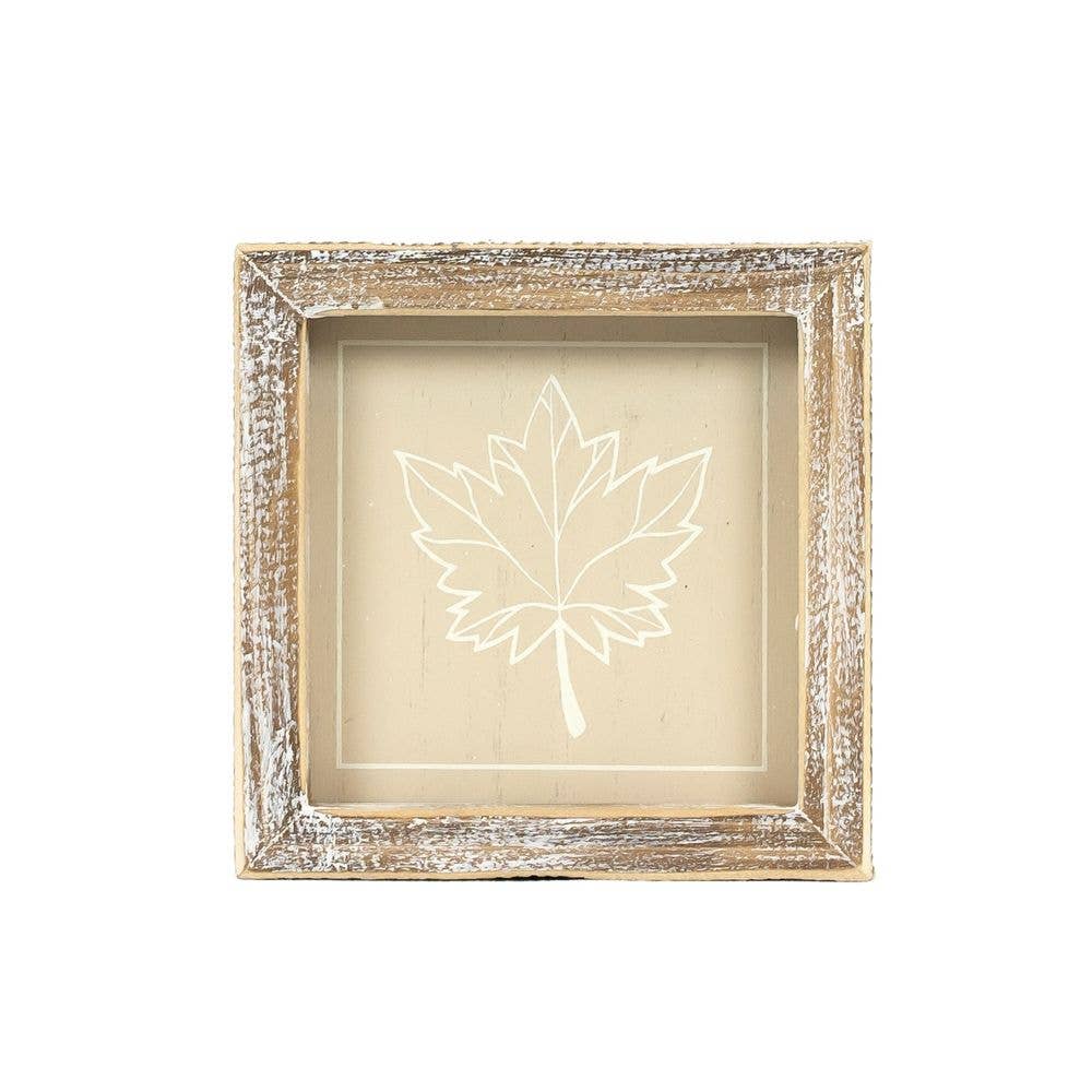 Spider/Leaf Reversible Sign