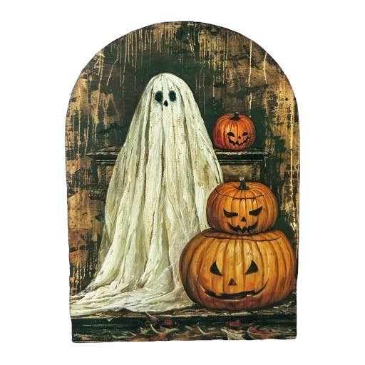 Spooky Ghost Wood Arch