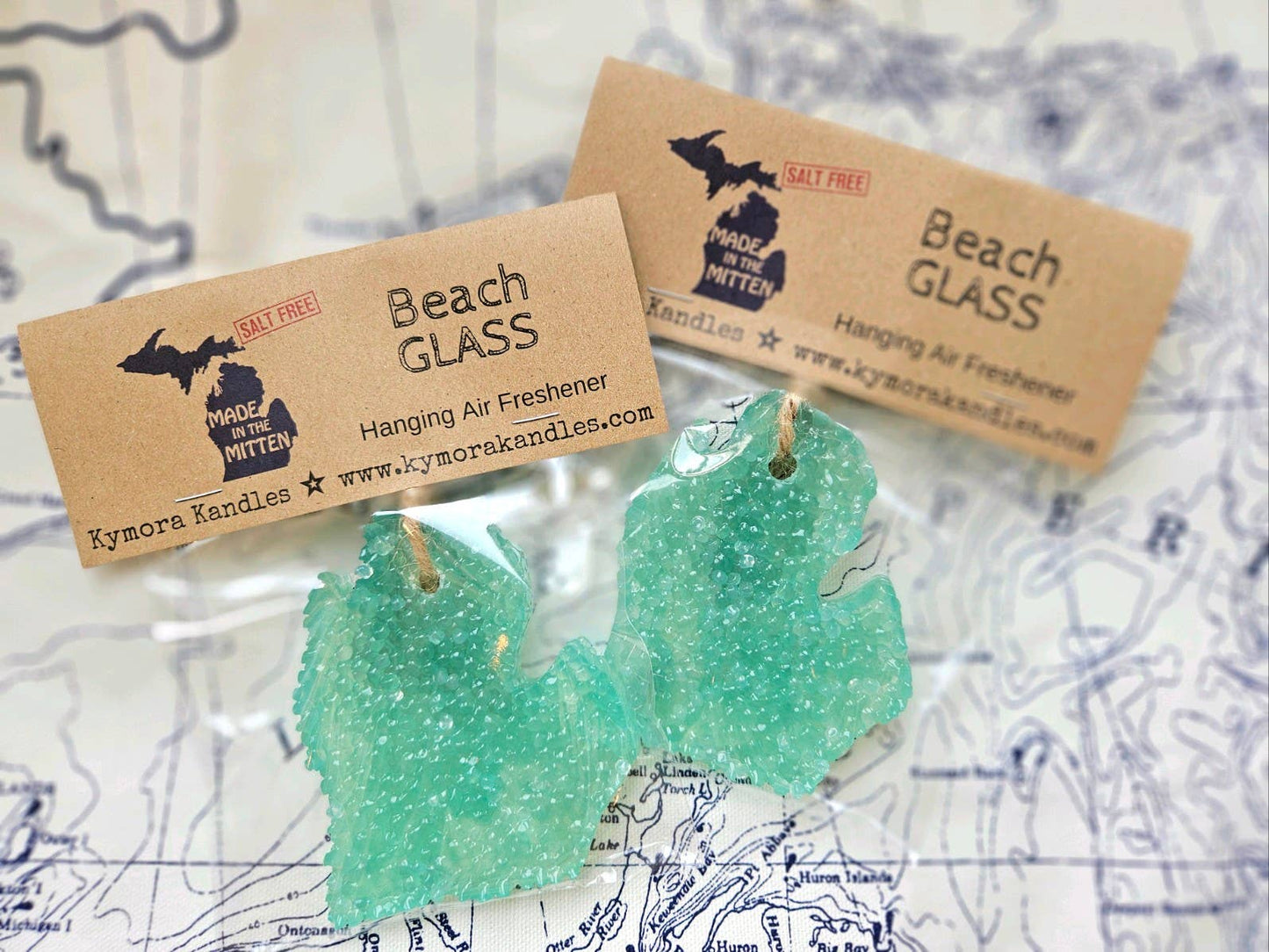 Hanging Air Freshener - Beach Glass