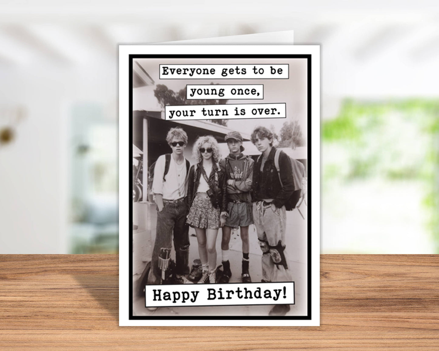 Your Turn is Over Birthday Card