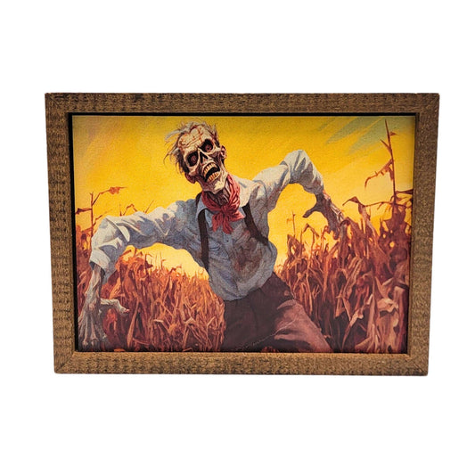 Zombie Attack Halloween Night - Fall Decor