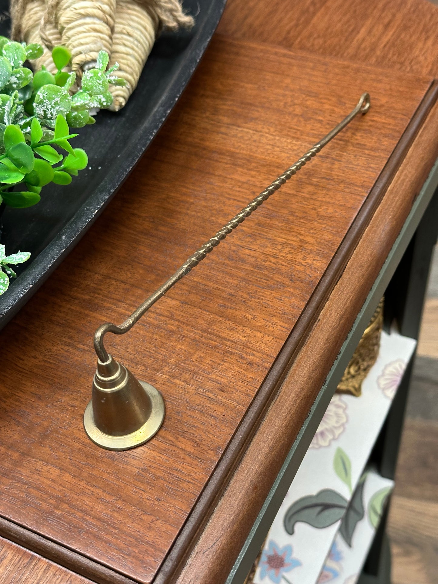 Vintage Solid Brass Candle Snuffer