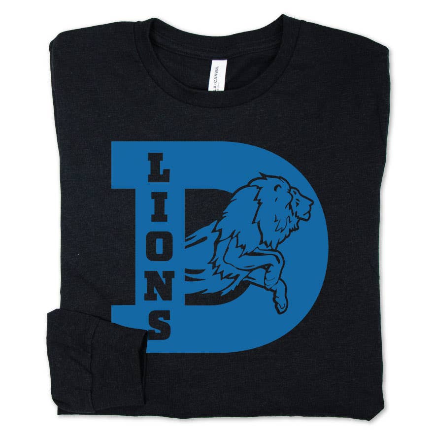 "Big D" long sleeve tee