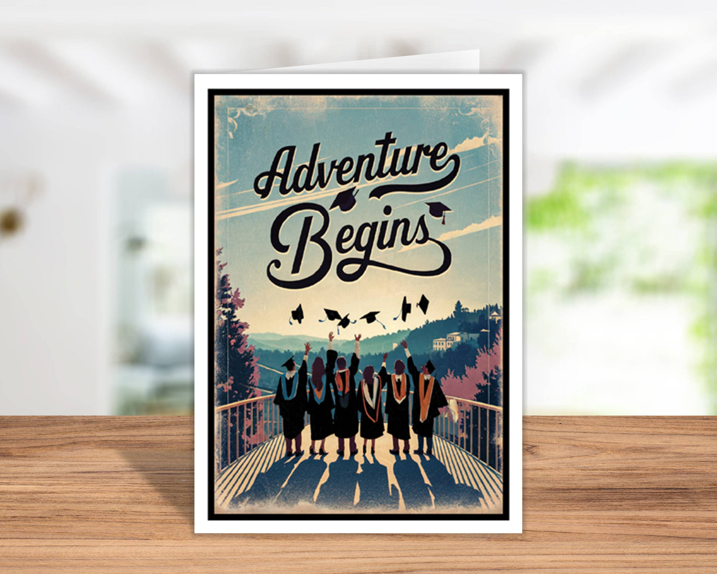 Adventure Begins-Graduation Cards