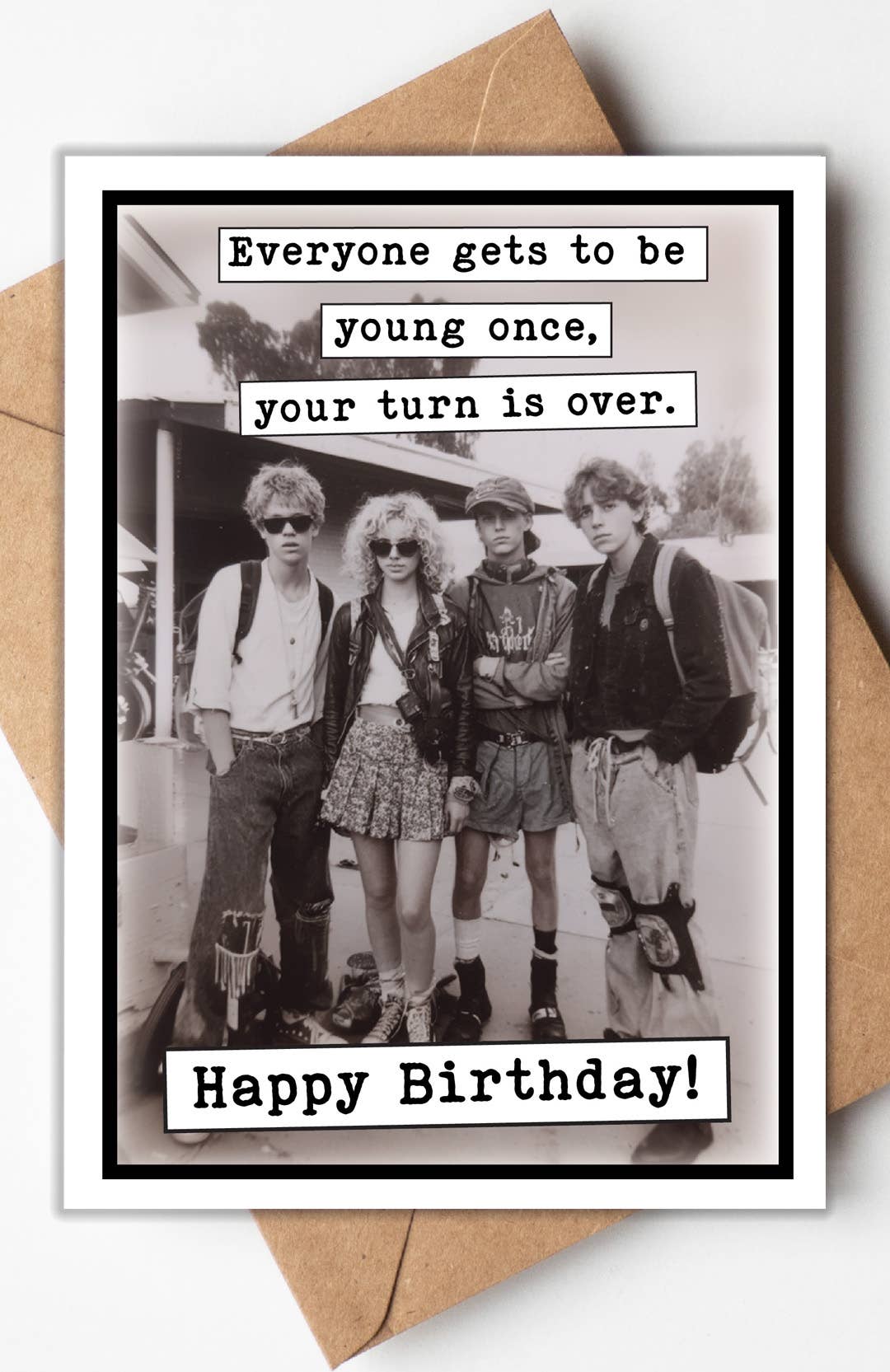 Your Turn is Over Birthday Card