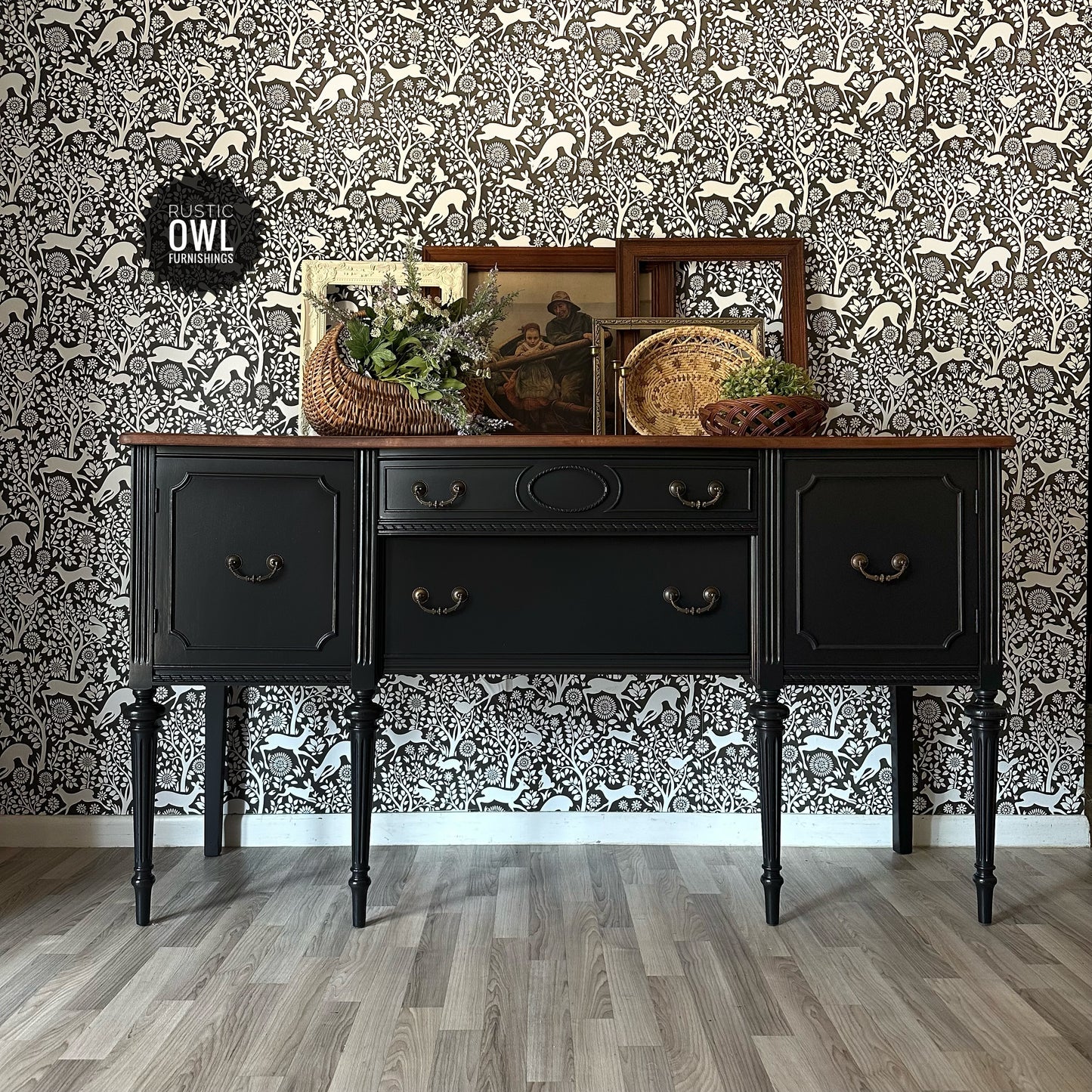 Federal-style Black Buffet