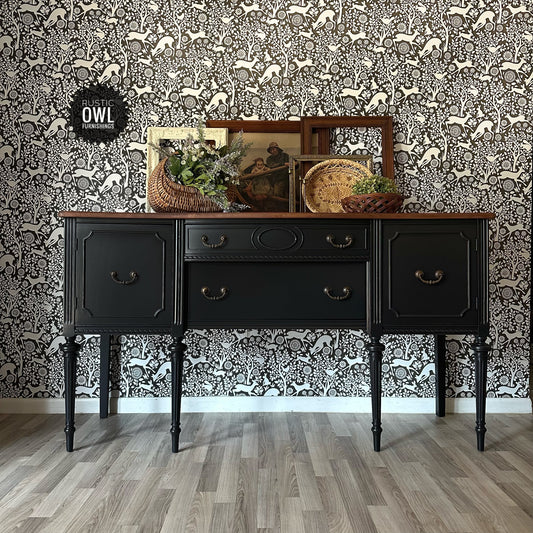 Federal-style Black Buffet