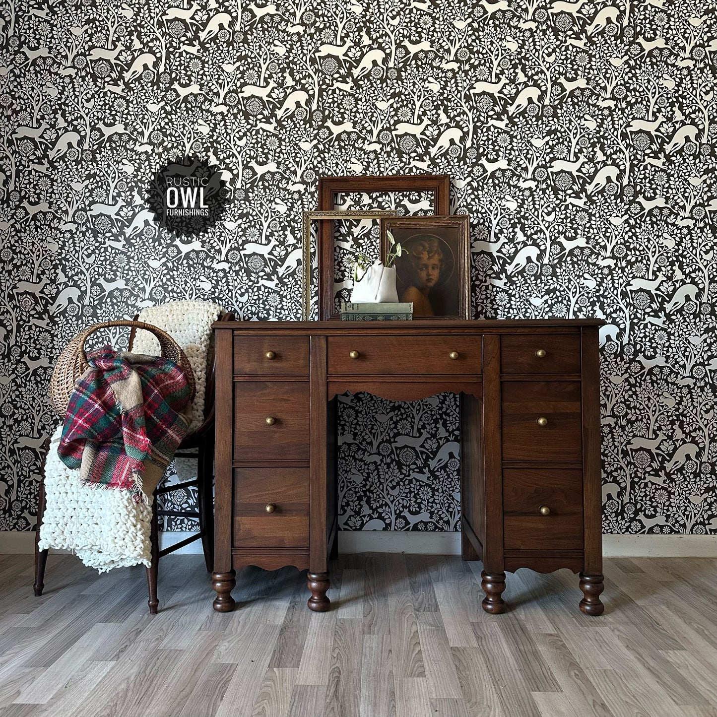 Solid Walnut Desk
