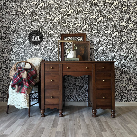 Solid Walnut Desk