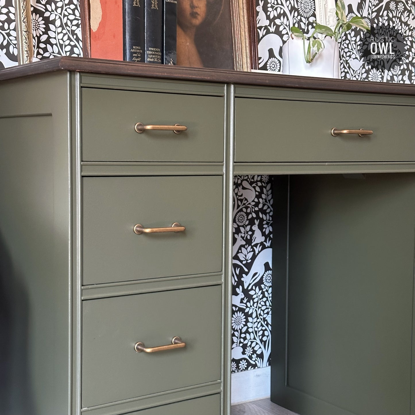 Vintage Executive Desk