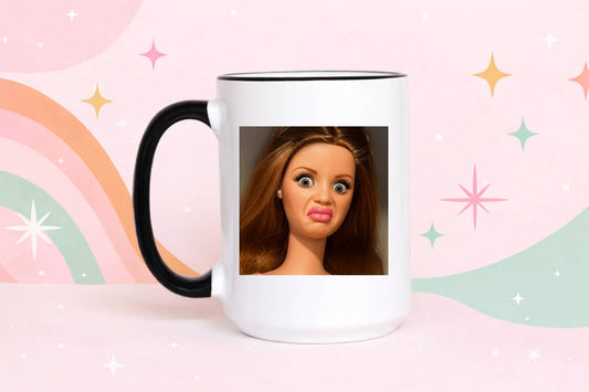 Disgusted Face Mug