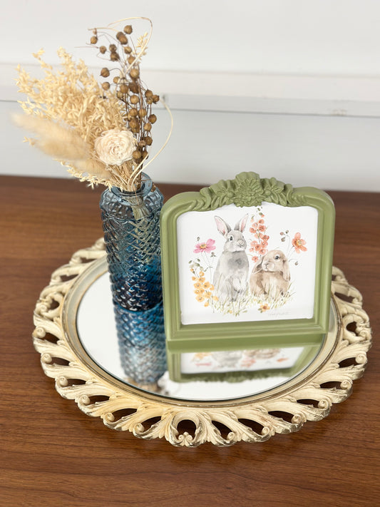 Vintage Mirror/Tray
