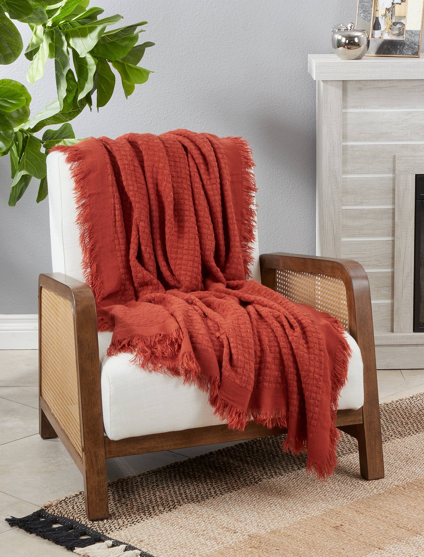 Waffle Weave Throw