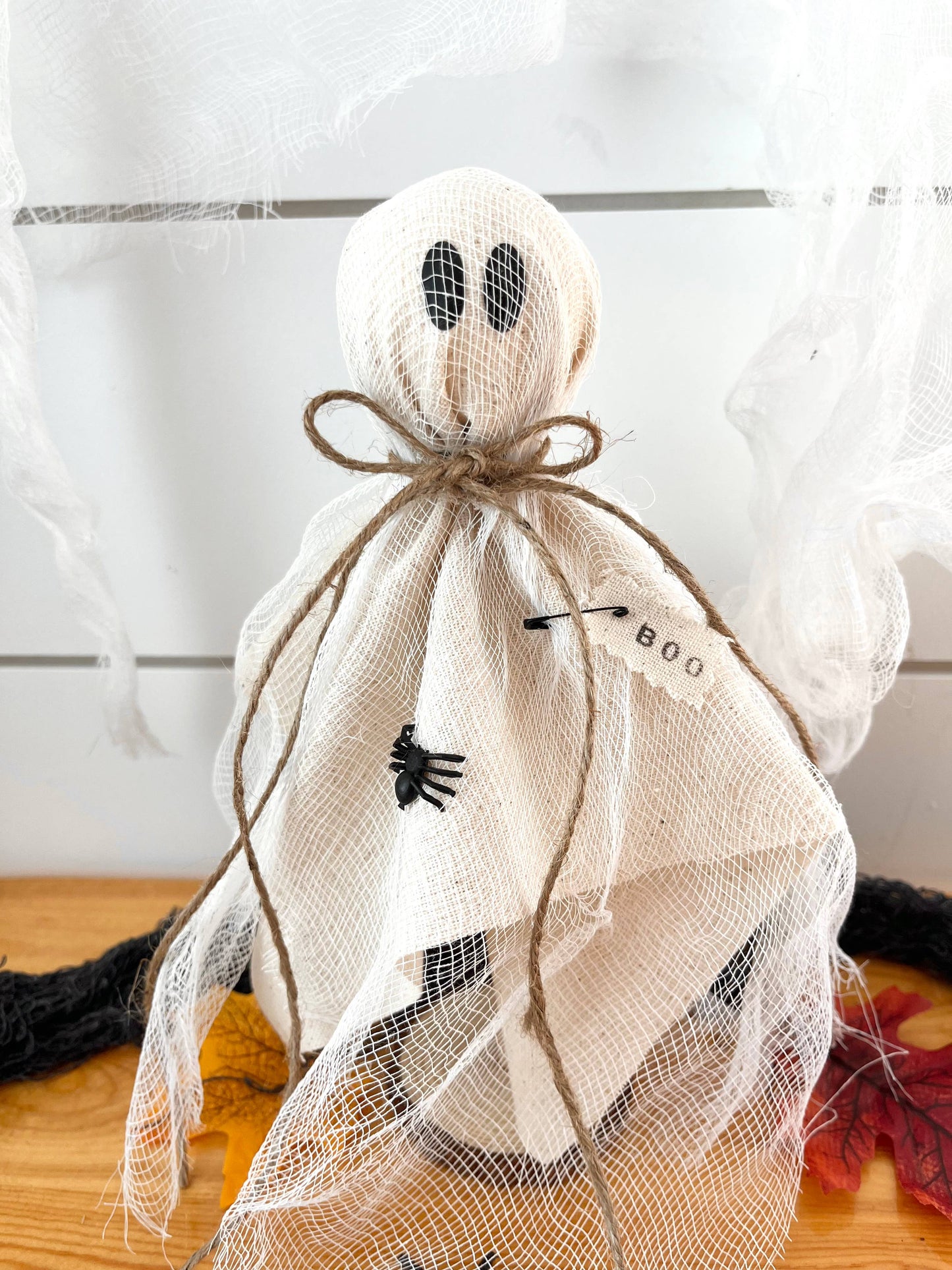 Rustic Primitive Halloween Ghost-3 Sizes