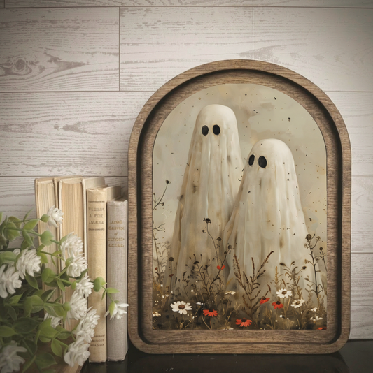 Ghost Couple Wildflowers