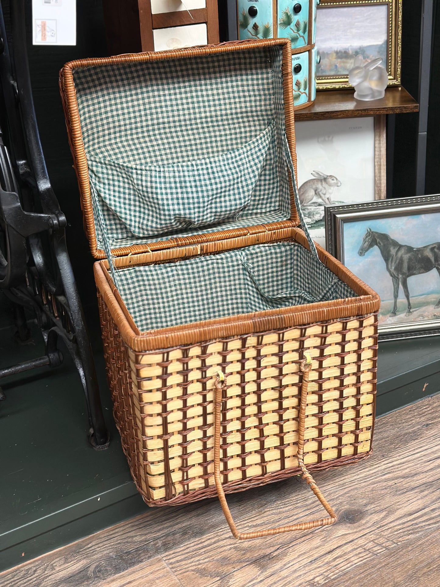Vintage Picnic Basket