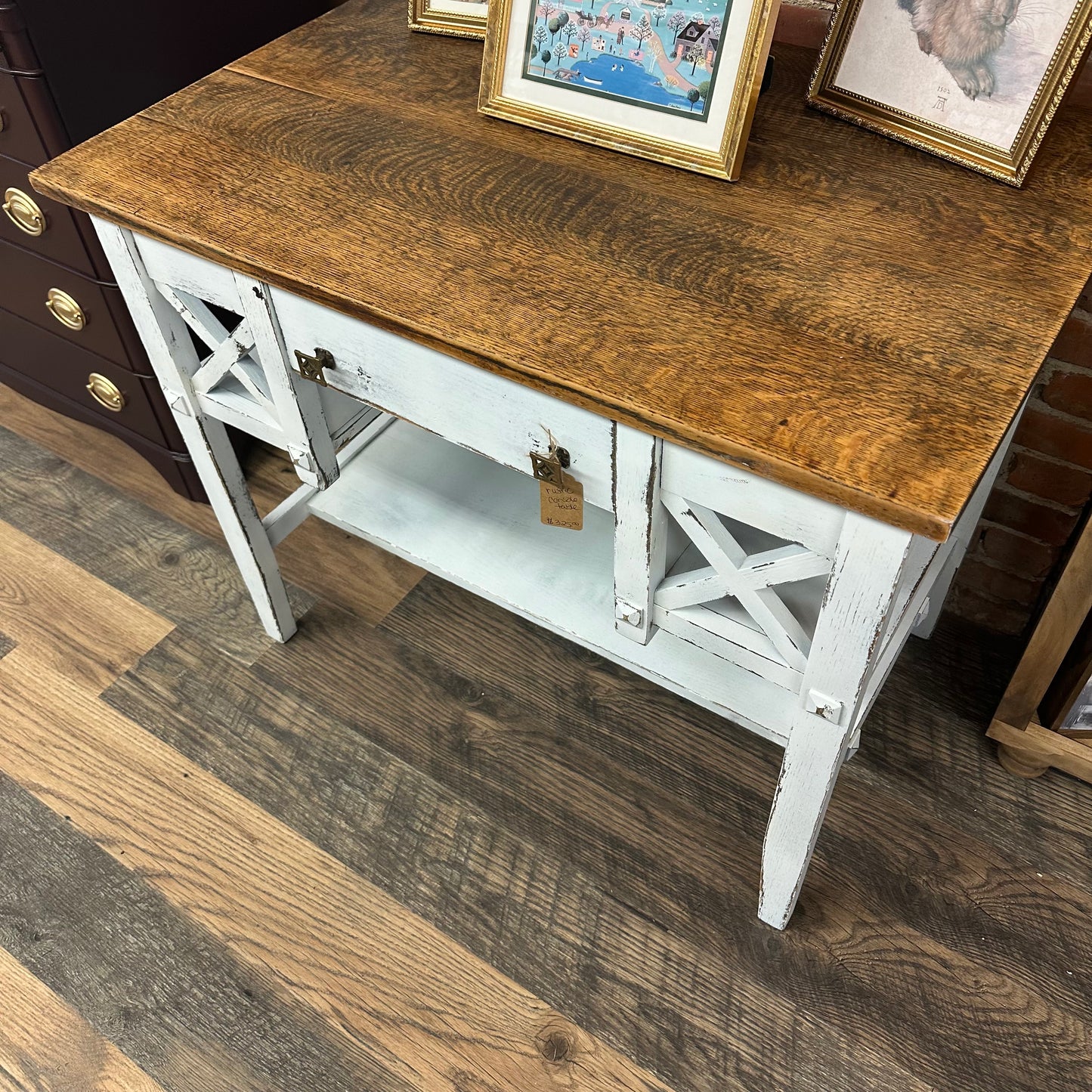 Rustic Console Table