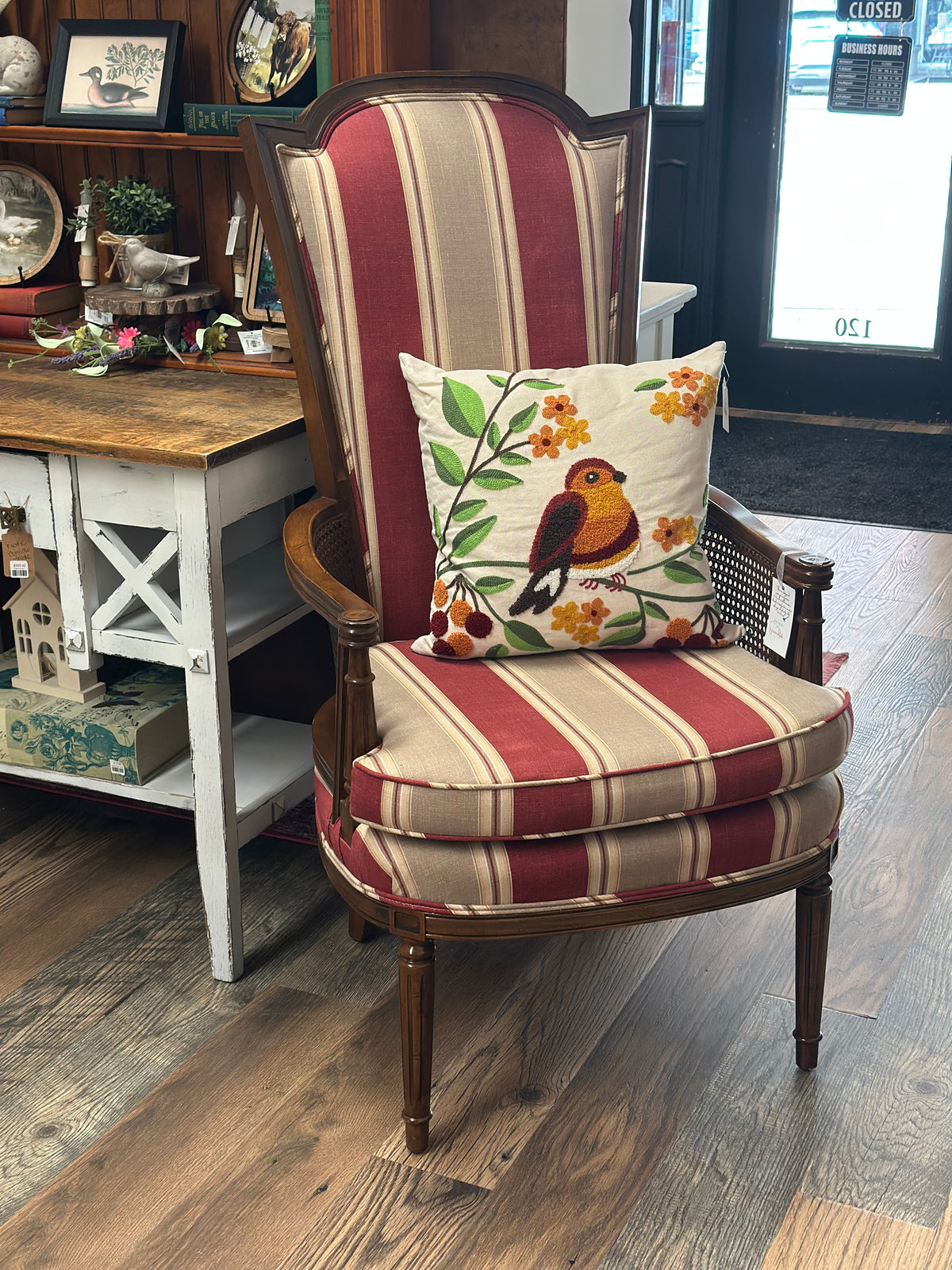Vintage Caned Chair