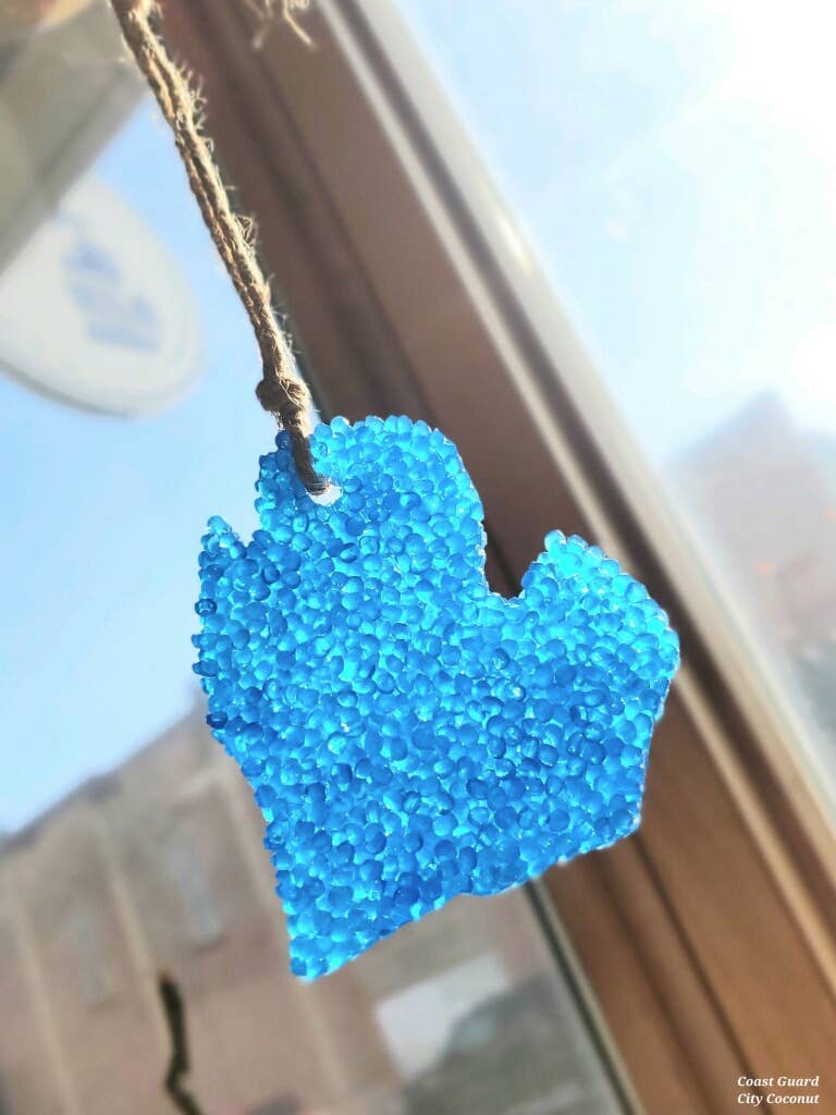 Hanging Air Freshener -Coast Guard Coconut City
