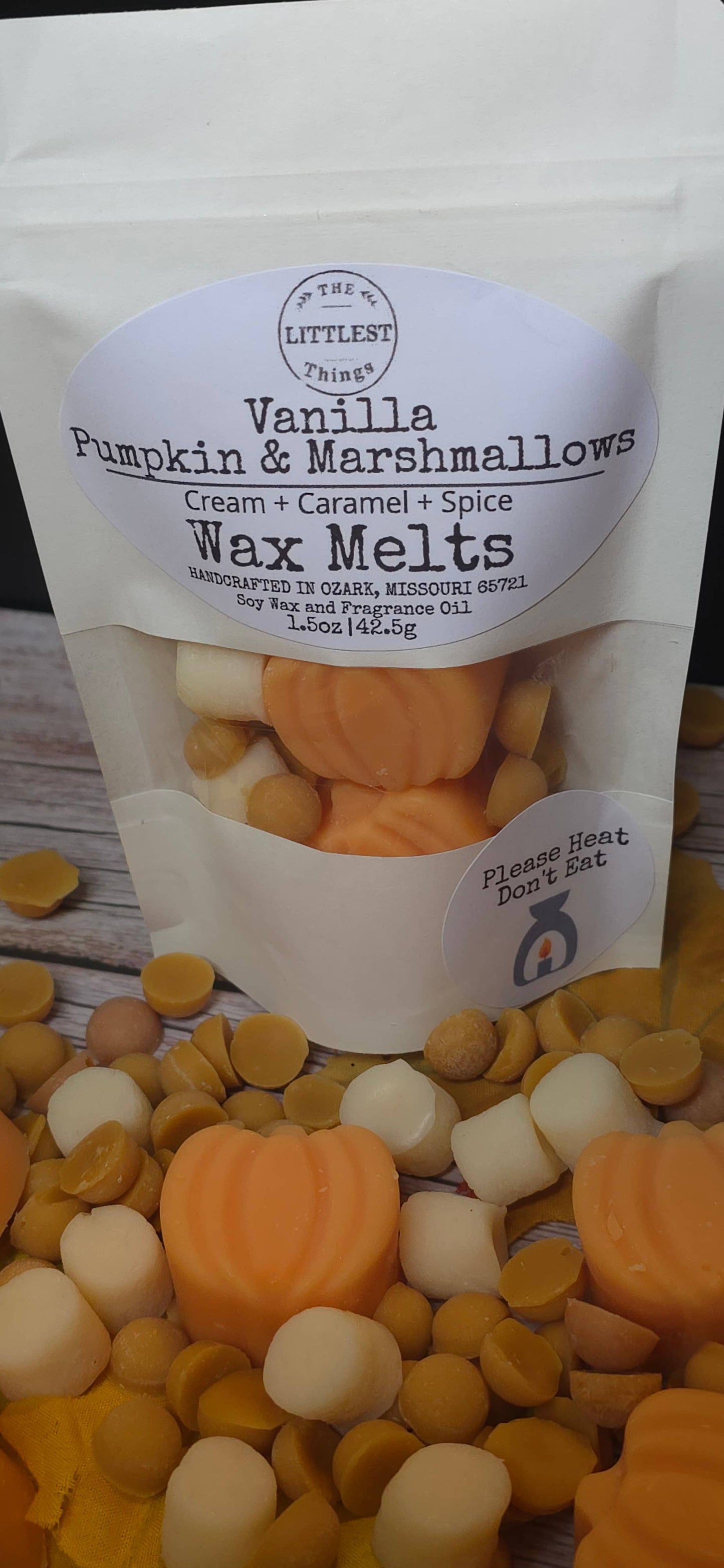 Vanilla Pumpkin Marshmallow Fall Wax Melt