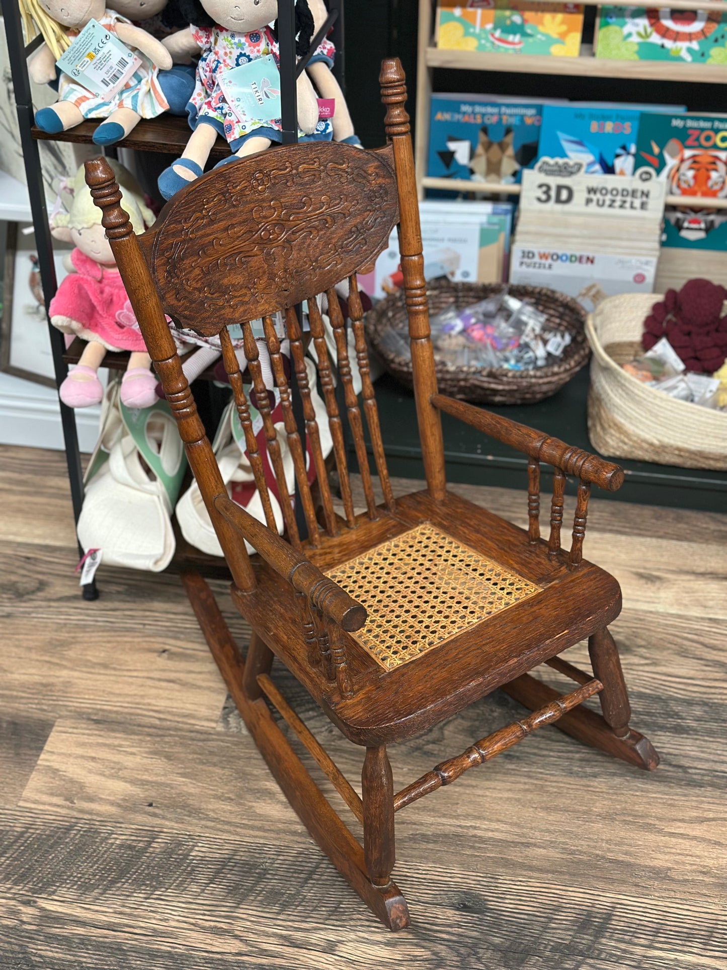 Antique Children’s Rocking Chair