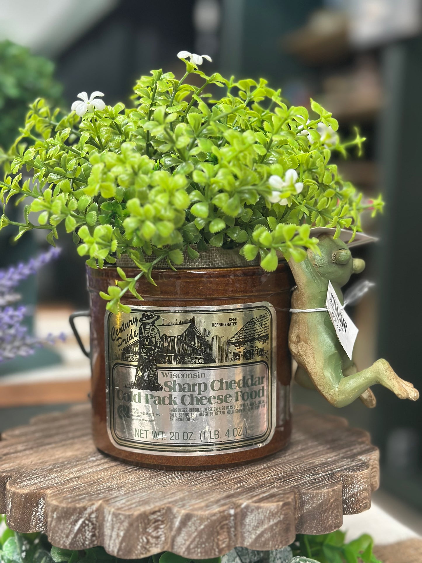 Vintage Cheese Crock