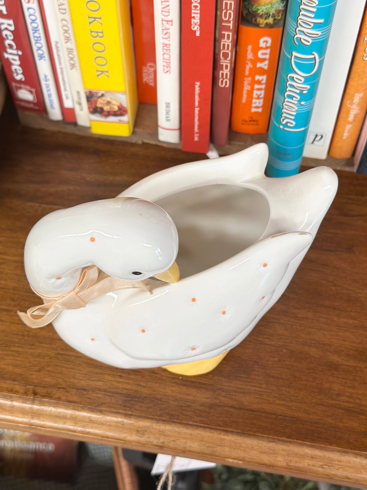 Vintage Goose Planter