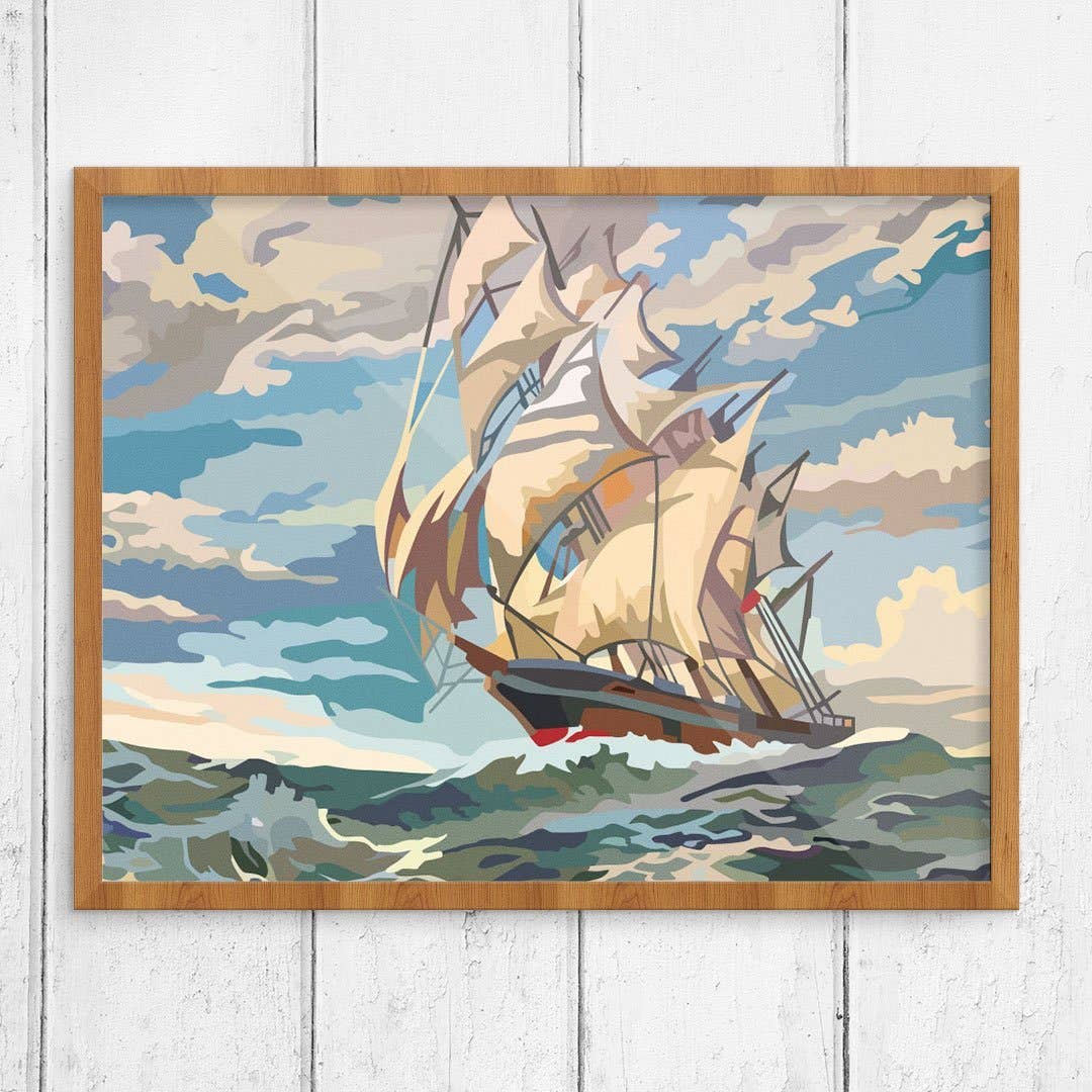Ship Under Sail Print