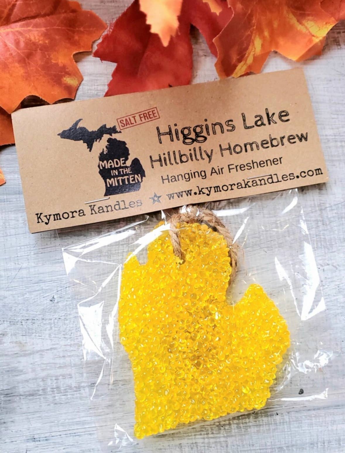 Hanging Air Freshener -  Higgins Lake Hillbilly Homebrew