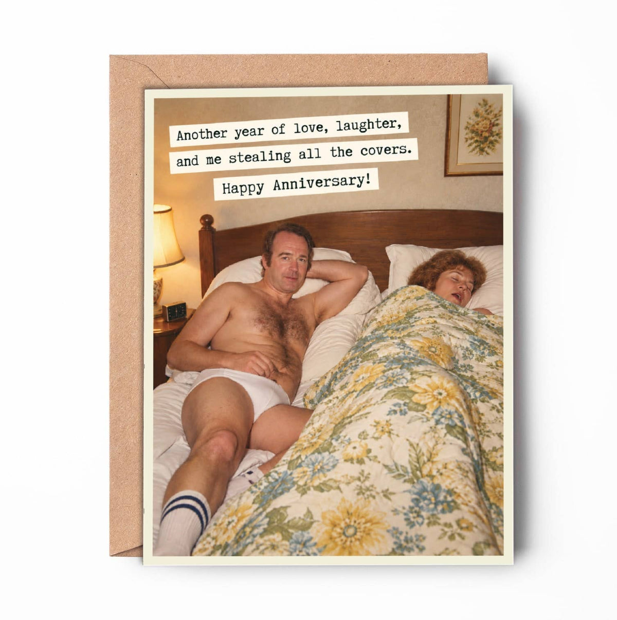 Steal The Covers Anniversary Card