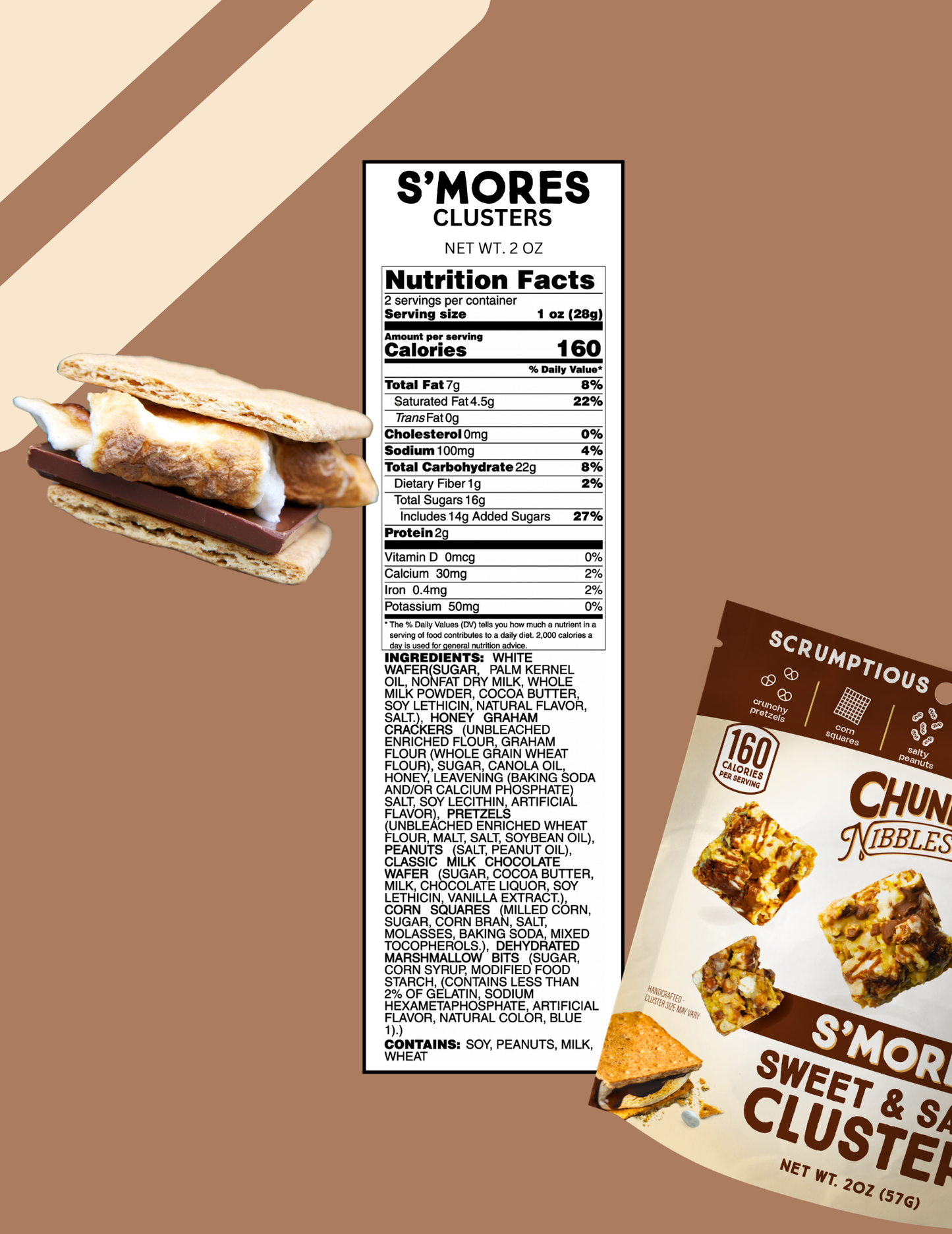 S'mores Chunk Nibbles Snack Pack
