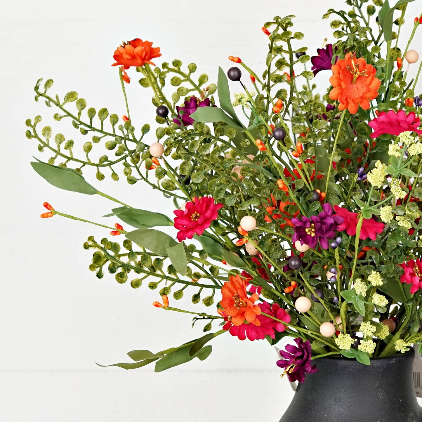 Hibiscus with Boxwood Stem-18in
