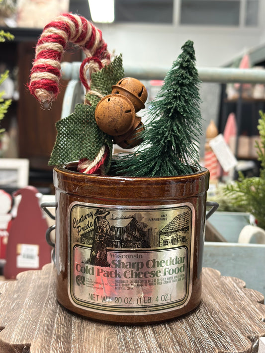 Vintage Cheese Crock