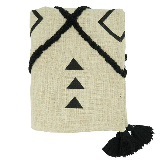 Diamond Tufted Throw