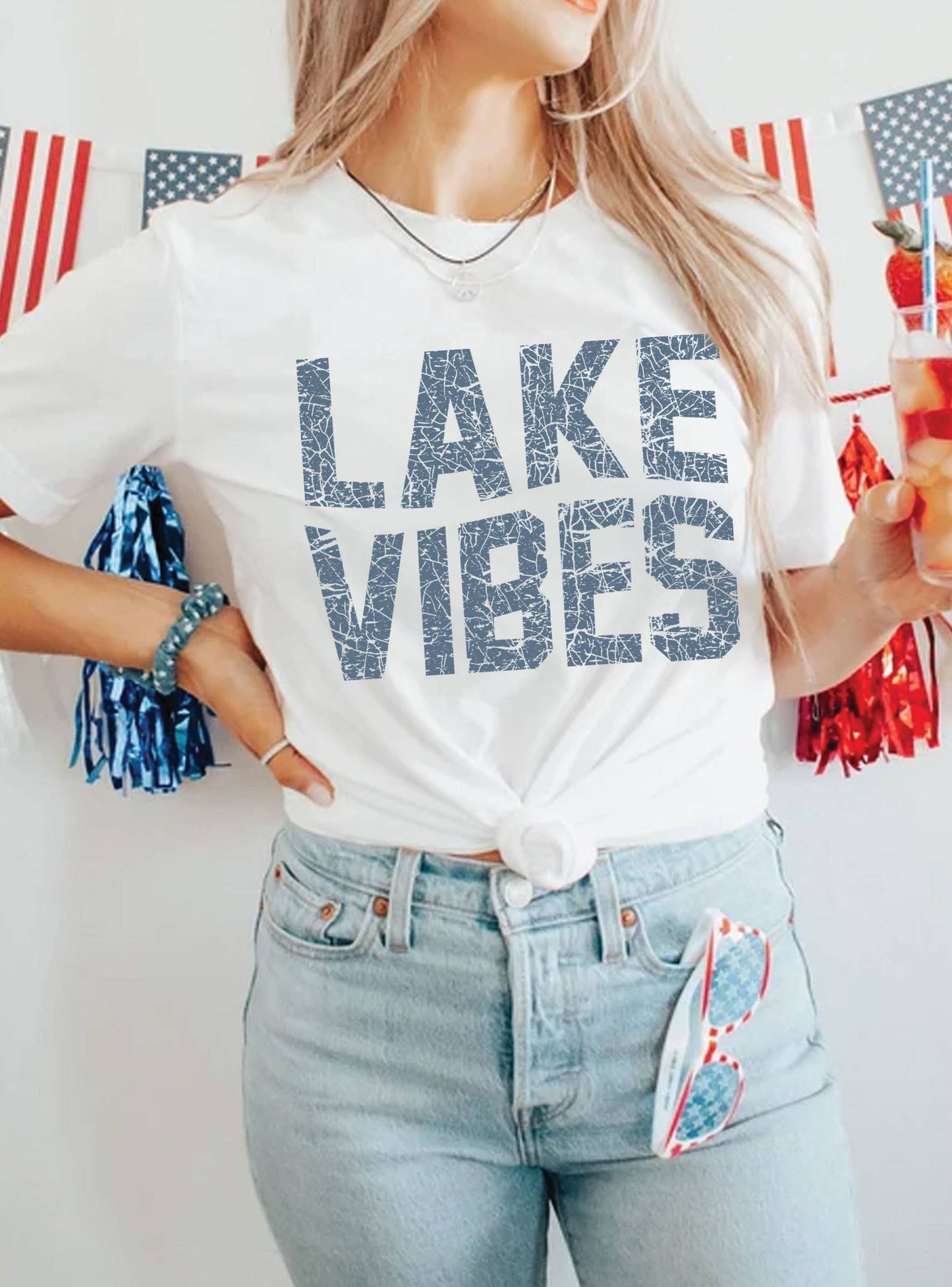 LAKE VIBES GRAPHIC TSHIRTS