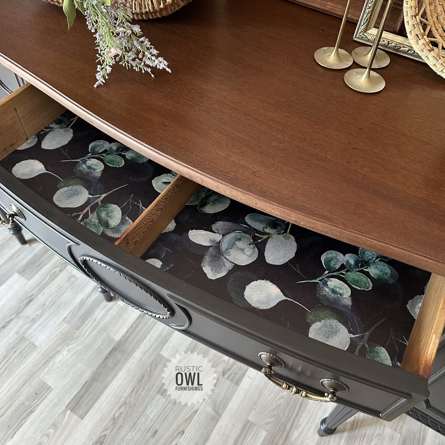 Federal-style Black Buffet