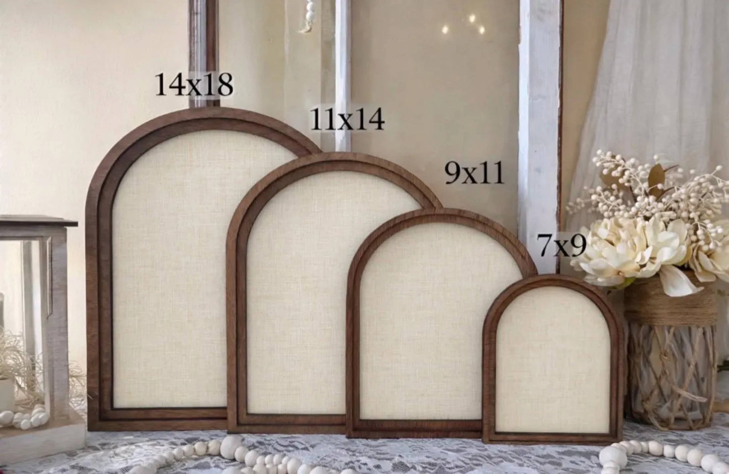 Ghost Coffee Framed Arch Sign