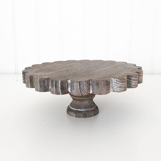 Scalloped Tray Stands