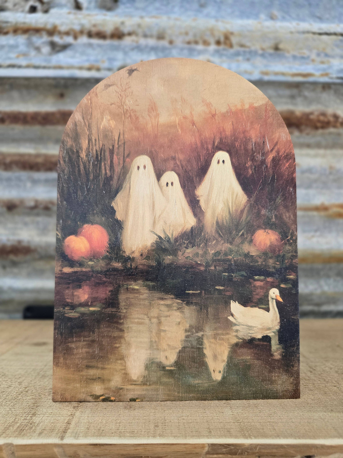 Ghosts by the Pond Arch Sign
