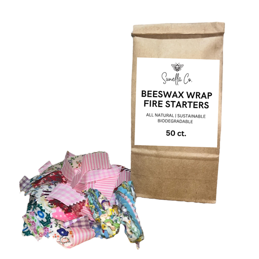 Beeswax Wrap Fire Starters (Faire Special)