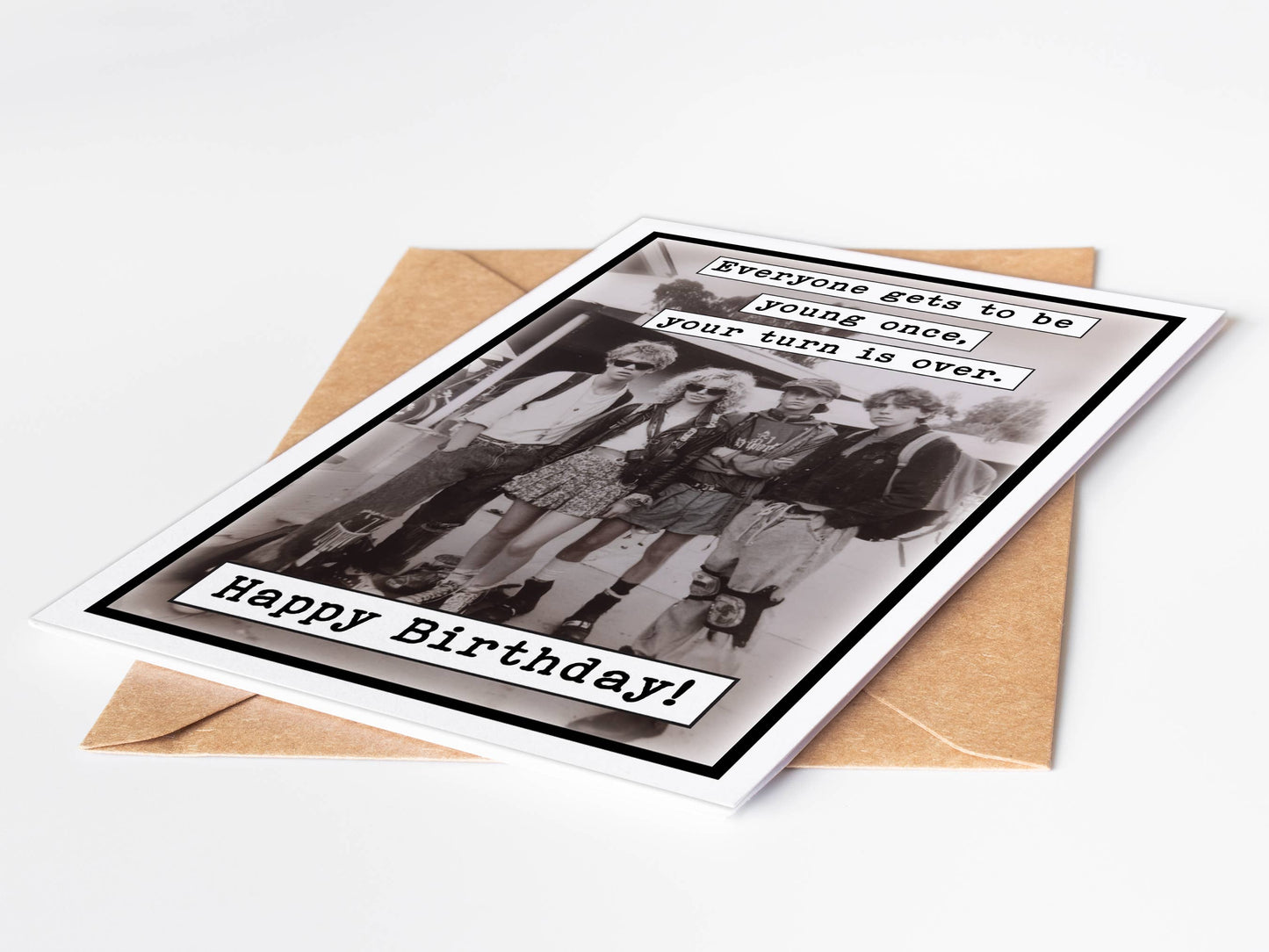 Your Turn is Over Birthday Card