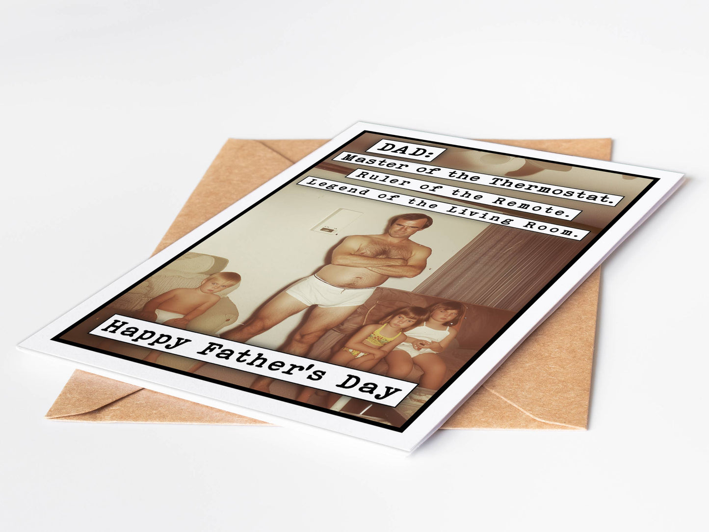 Thermostat Dad- Father's Day Card